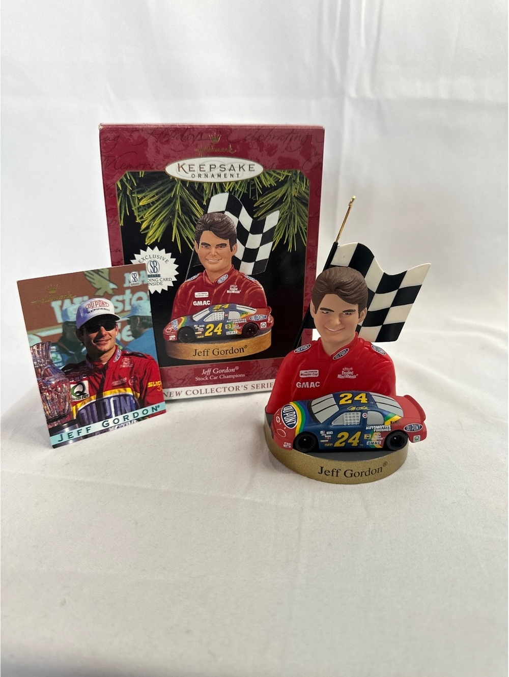 Hallmark Keepsake Jeff Gordon NASCAR Ornament 1995 Collector